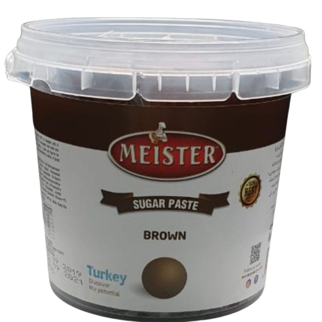 Meister Sugar Paste - Brown 500g