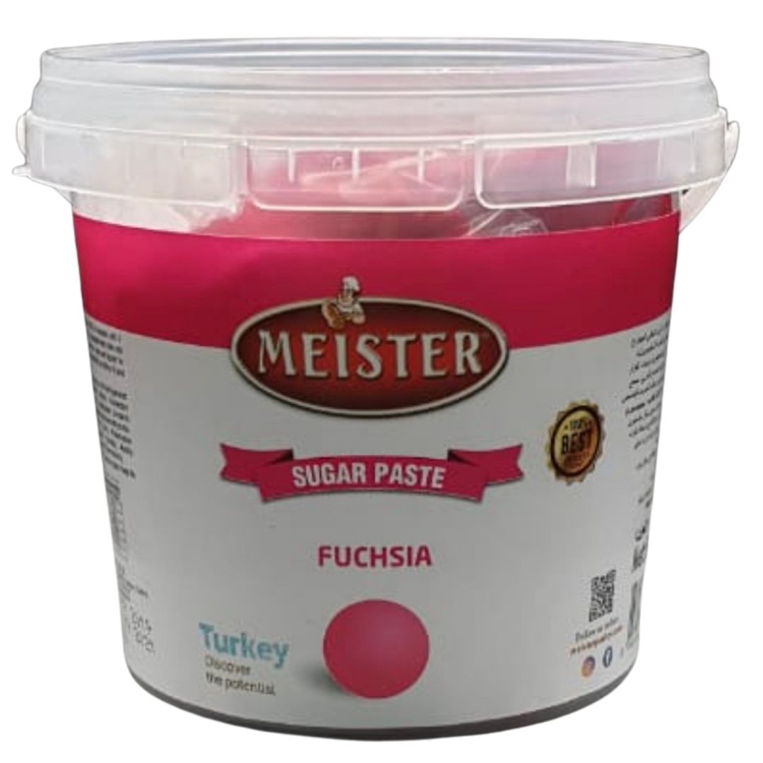 Meister Sugar Paste- Fuschia 500g