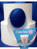 Window Cake Dummies - Oval Cut Out (big) (no Damage Claims) - (no Cod - View #7