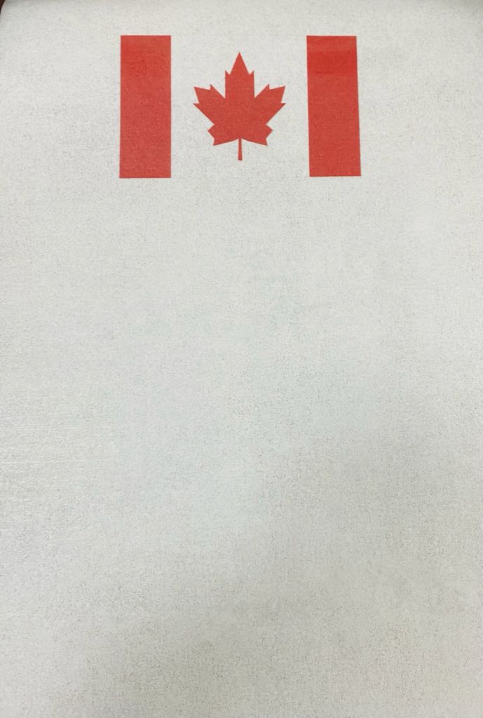 Canadian Flag Edible  Print