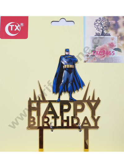 Batman Happy Birthday Cake Topper