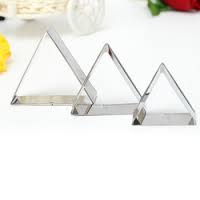Set of 3 Stainless Steel Triangles cutter set