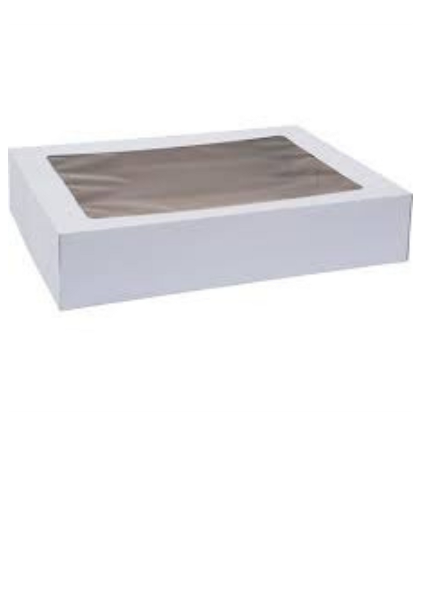 Corrugated Rectangular Cake Box X-Large Combo