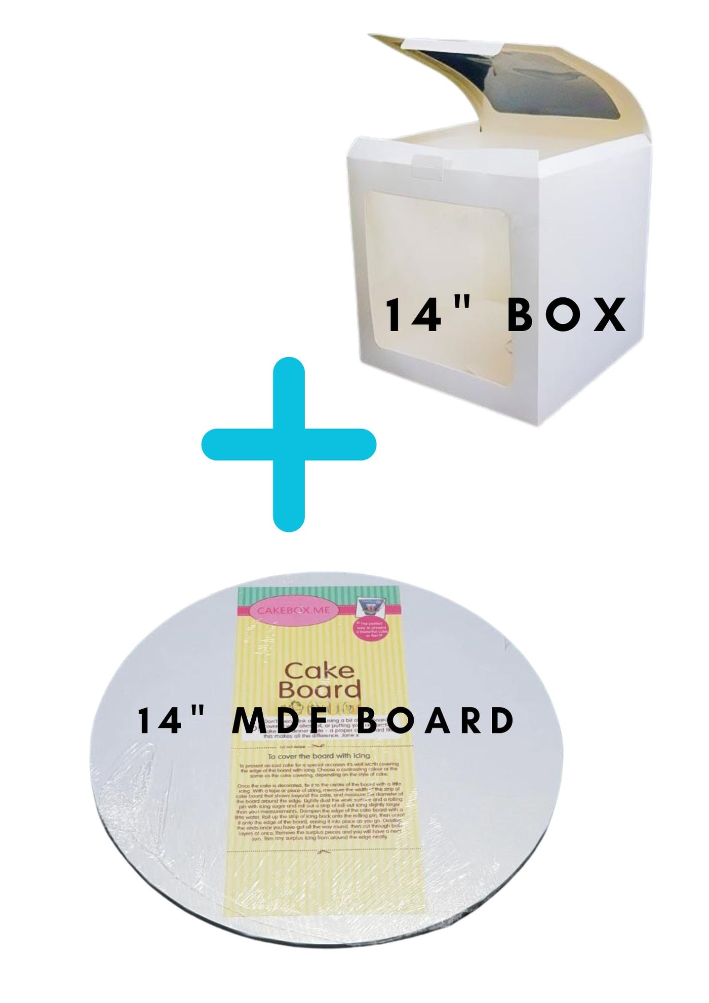 Premier 14"  Box + MDF 14" Board combo