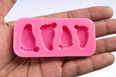 Baby Feet Silicone Fondant Mold