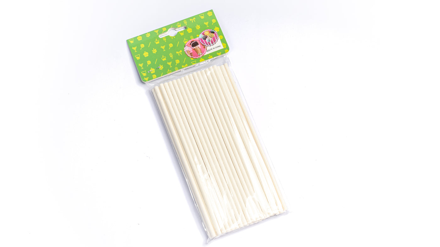 Cakepop Sticks - White