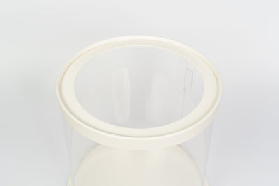 Round Posh Clear Box Range for 1 Tier Cakes