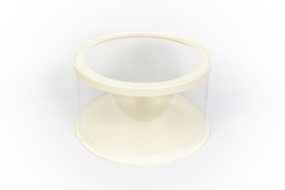 Round Posh Clear Box Range for 1 Tier Cakes