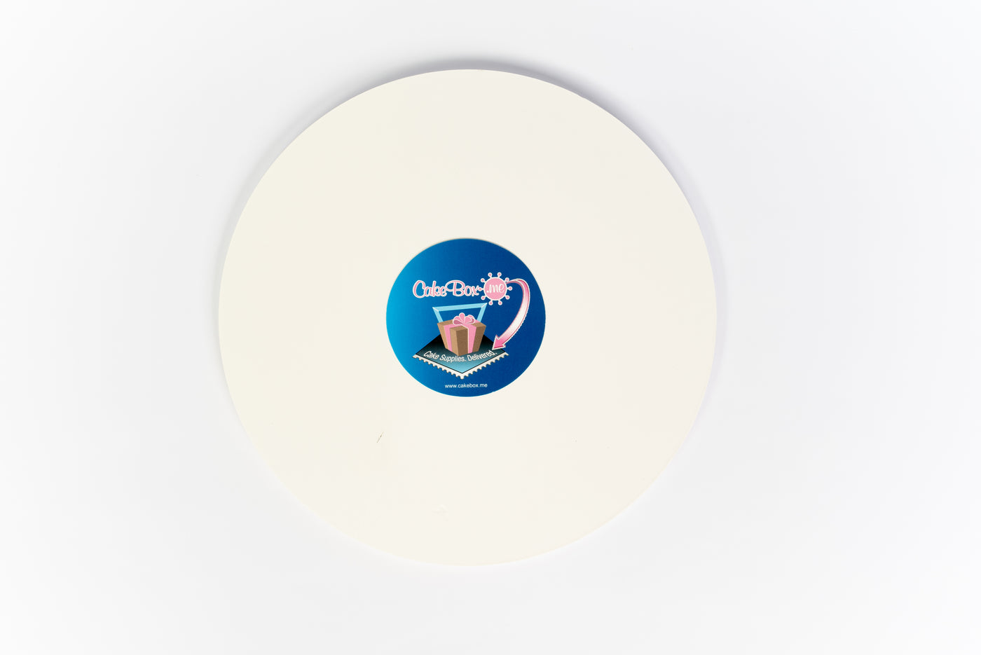 Elite White Round Masonite (MDF) Cake Board 9mm thin