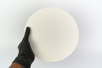 Elite White Round Masonite (MDF) Cake Board 9mm thin