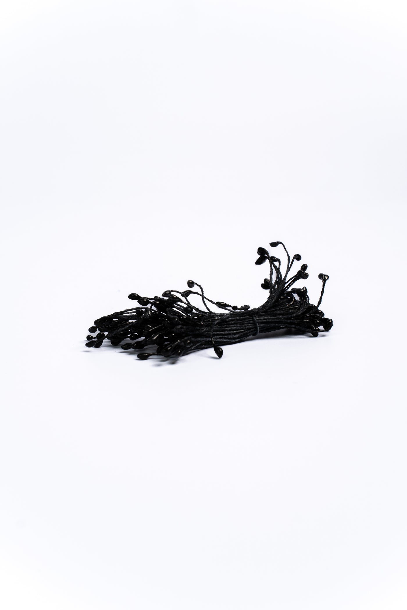 FLORAL STAMENS FOR FLOWER MAKING -- BLACK