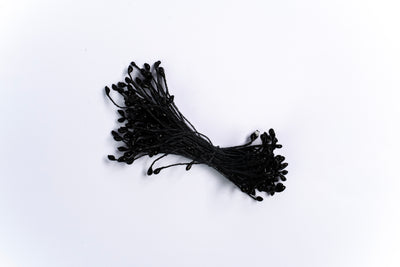 FLORAL STAMENS FOR FLOWER MAKING -- BLACK