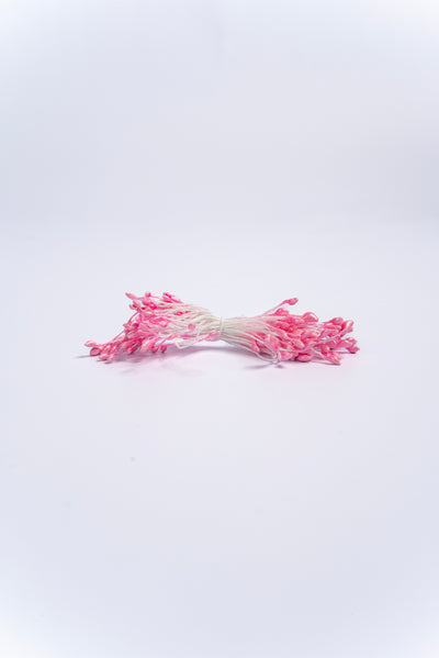 FLORAL STAMENS FOR FLOWER MAKING - PINK