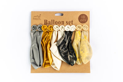 Gatsby 10-Piece  Latex Balloon Set