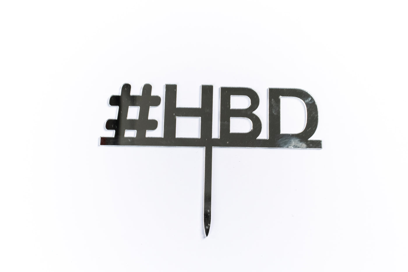 #HBD (Happy Birthday) Cake Topper