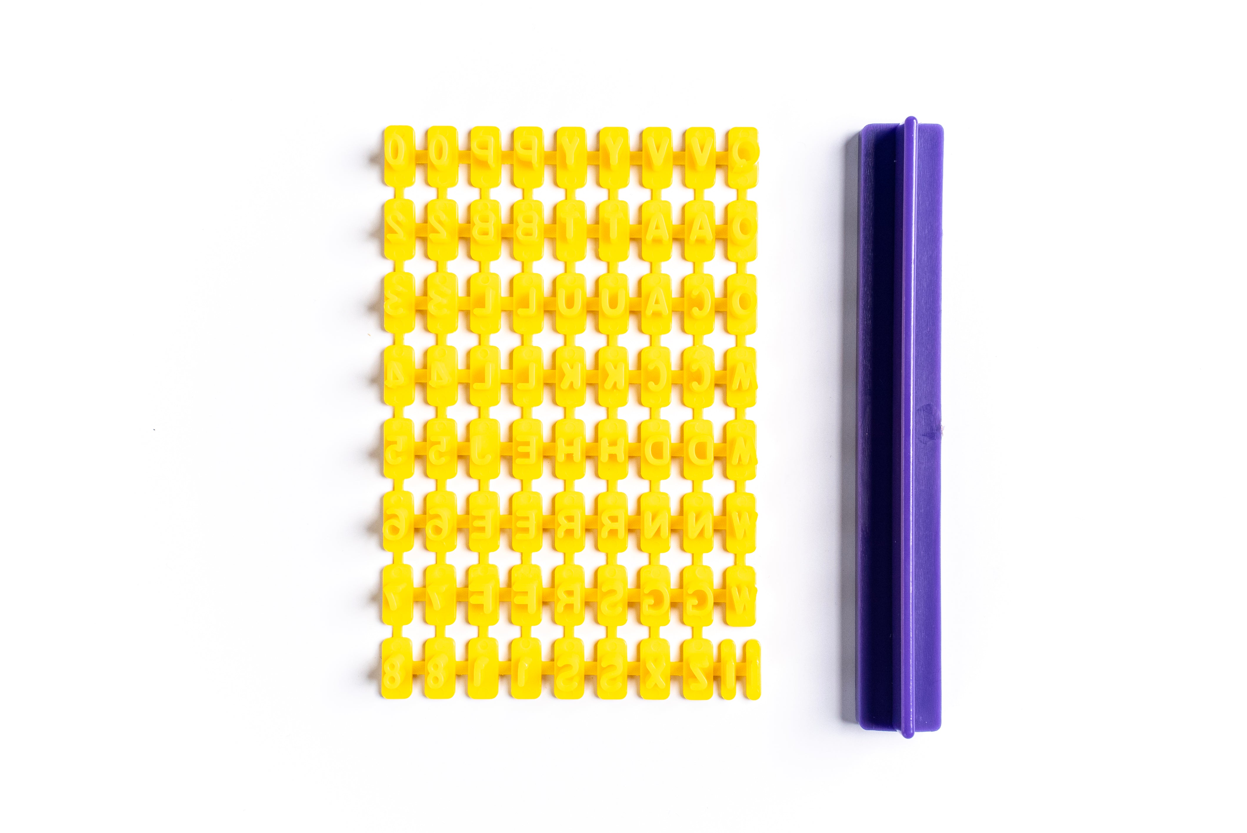 Letter Embossing Set - Alphabet Embossers – Cakebox.ME