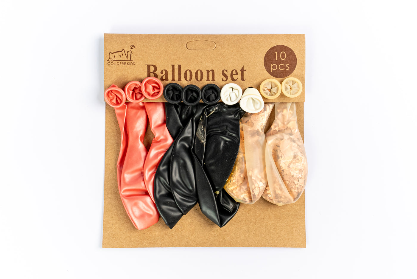 Rose Gold 10-Piece  Latex Balloon Set