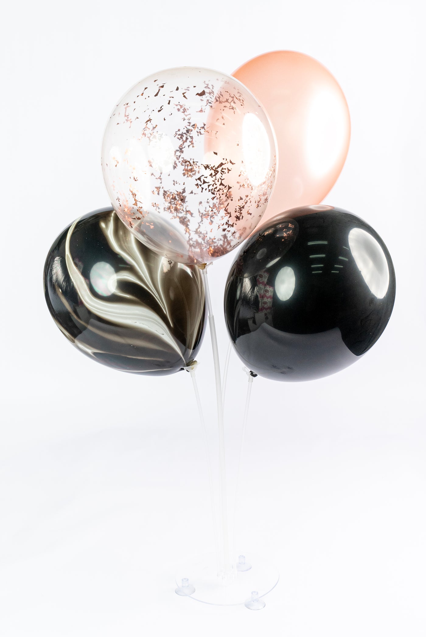 Rose Gold 10-Piece  Latex Balloon Set