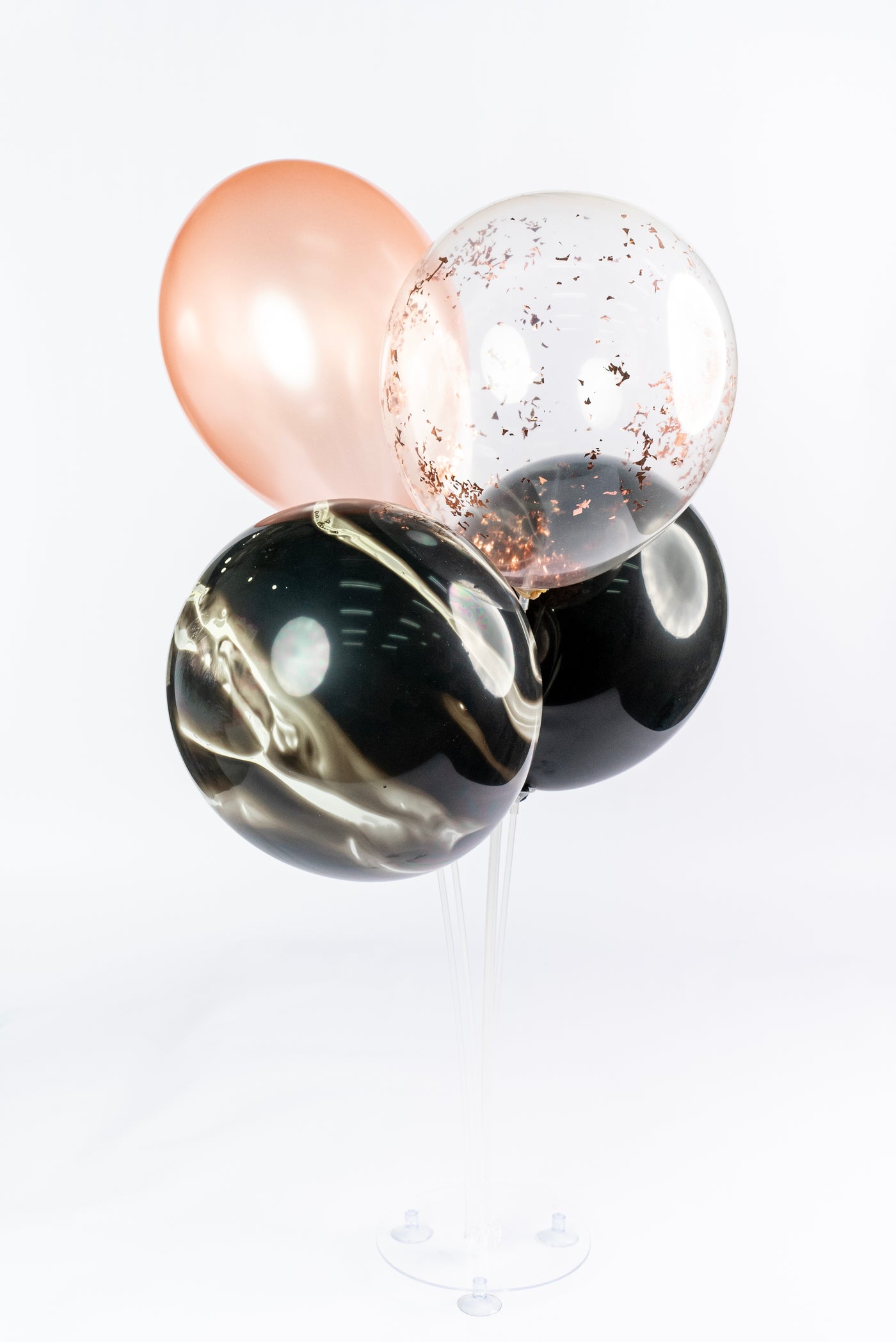 Rose Gold 10-Piece  Latex Balloon Set