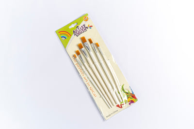 Wide Flat Brush Set