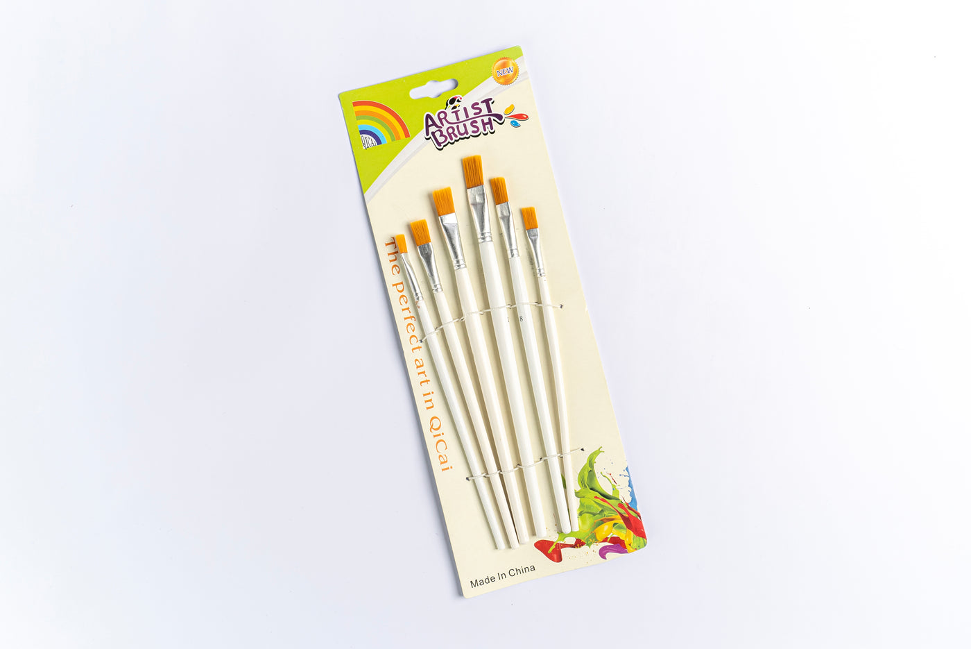 Wide Flat Brush Set