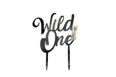 Wild One Cake Topper.