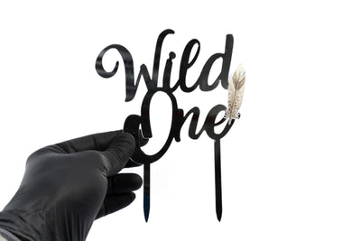 Wild One Cake Topper.