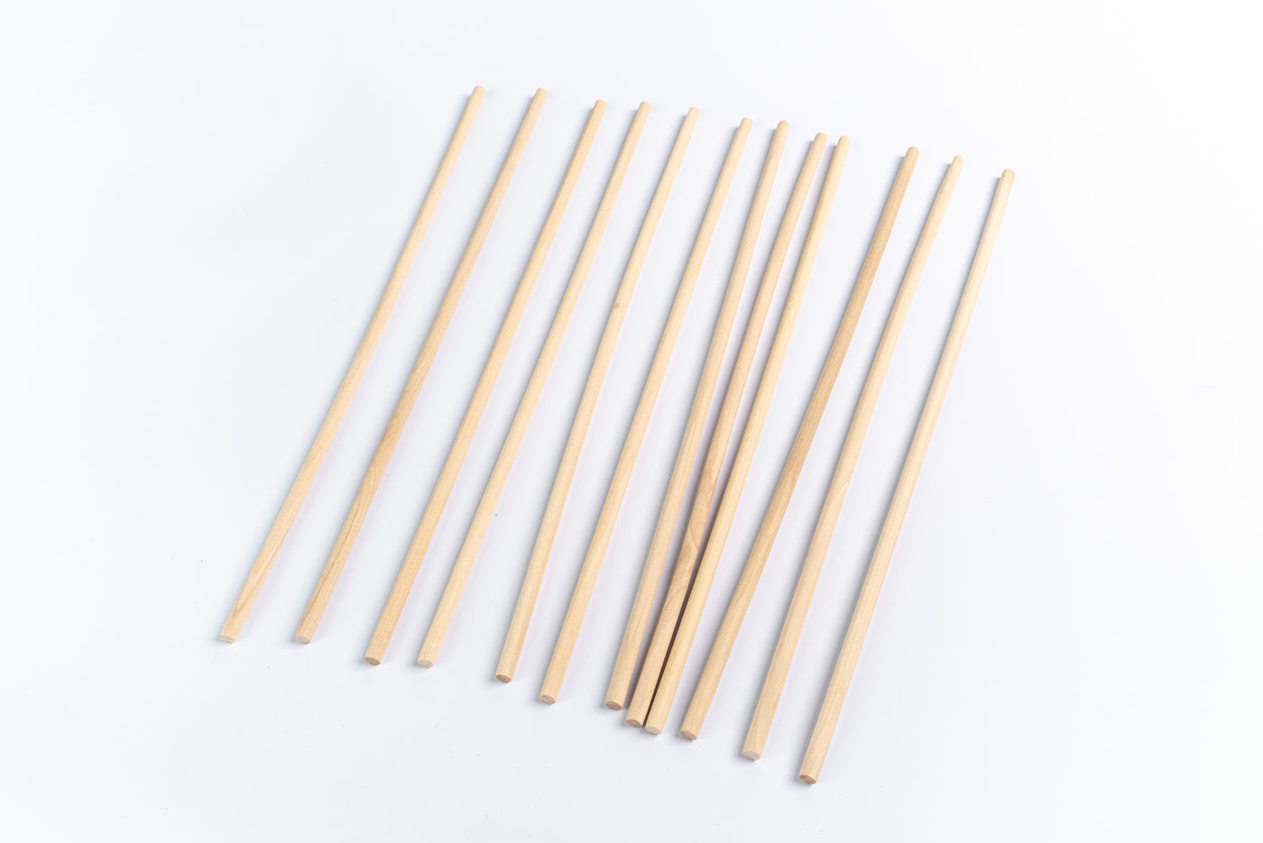 Wooden Dowels 12 Inch x 6mm, Pack of 12