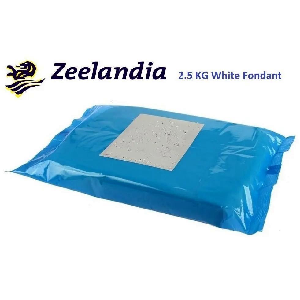 Zeelandia White Fondant - 2.5kg  (Expiry 17/04/2025)