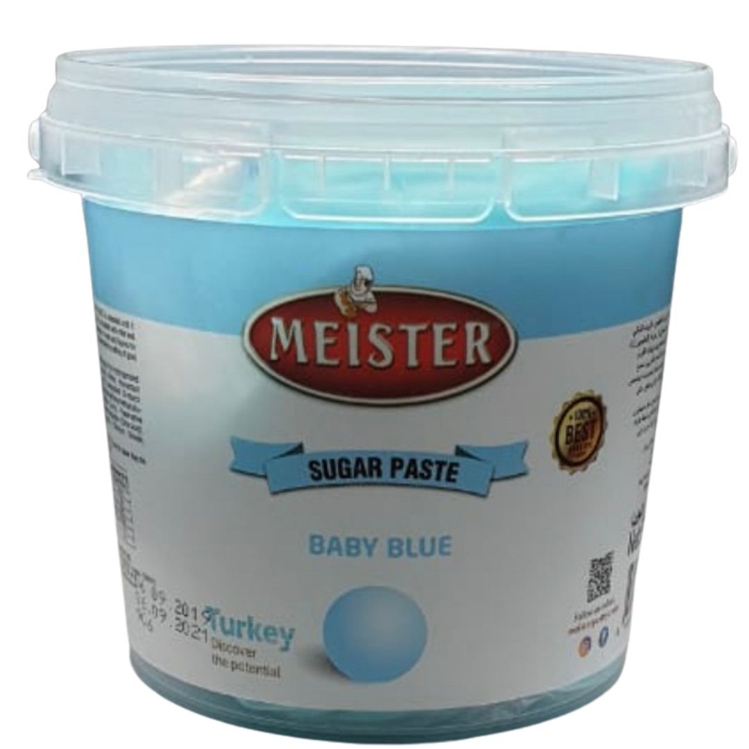 Meister Sugar Paste - Baby Blue 500g