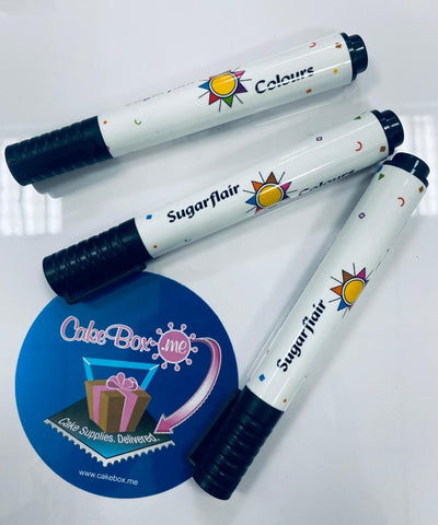 Sugarflair BLACK edible marker icing colouring pen