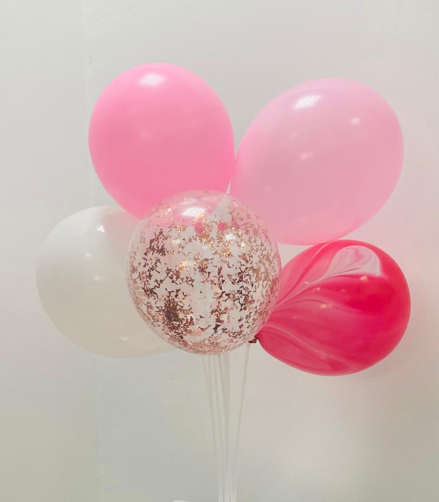 Pinky 10-Piece  Latex Balloon Set