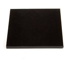 Elite Black Square Masonite (MDF) Cake Board 9mm thin