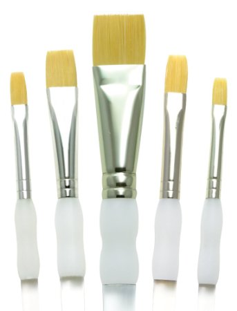 Wide Flat Brush Set