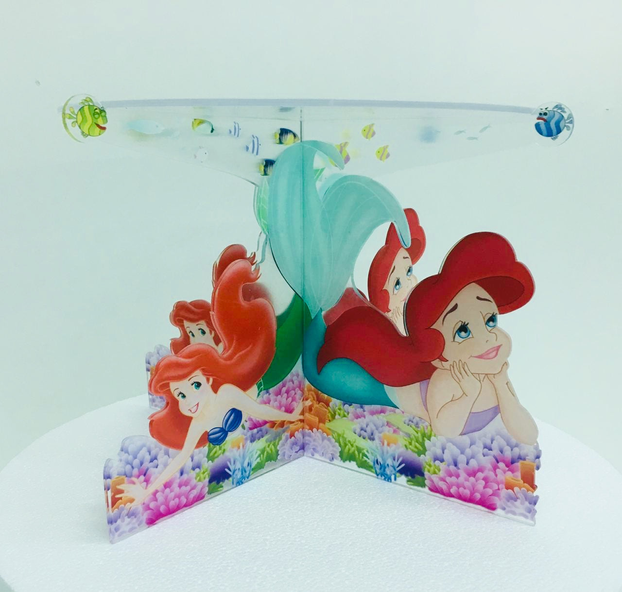 Under The Sea Mermaid Acrylic Cake stand