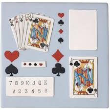 Playing Card SILHOUETTE  SET