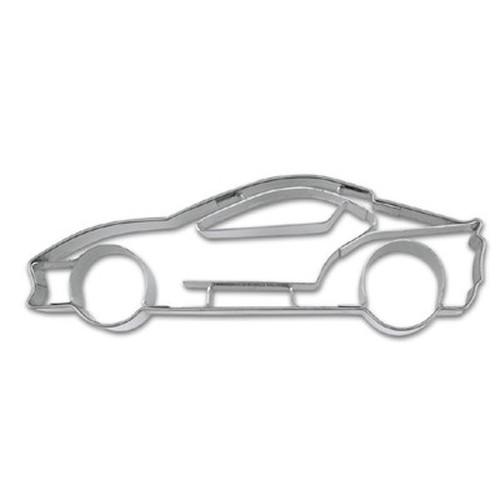 SPORTS CAR WITH EMBOSSED DETAIL COOKIE CUTTER