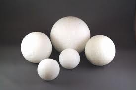 Polystyrene Balls - Solid 8&quot;