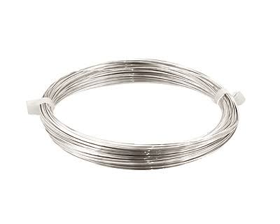 Round Silver Plated German Style Wire