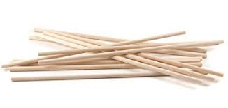 Wooden Dowels 12 Inch x 6mm, Pack of 12